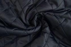 Quilted lining 48 navy