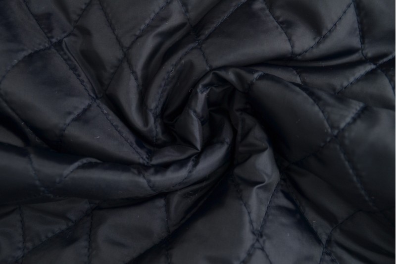 Quilted lining 48 navy