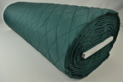 Quilted lining 32 dark green