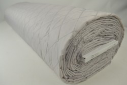 Quilted lining 25 silvergrey