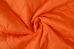 Quilted lining 10 orange