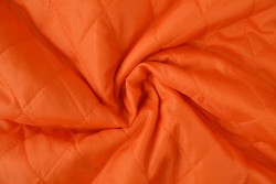 Quilted lining 10 orange