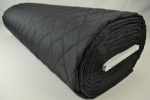 Quilted lining 03 black
