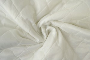Quilted lining 00 white