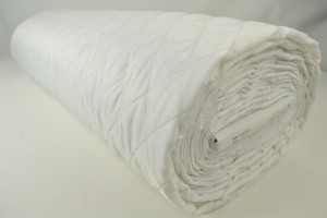 Quilted lining 00 white