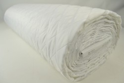 Quilted lining 00 white