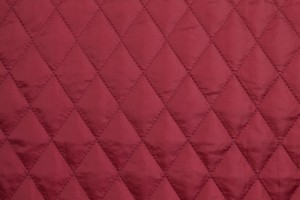 Quilted lining 77 bordeaux
