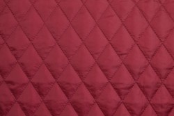 Quilted lining 77 bordeaux