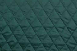 Quilted lining 32 dark green