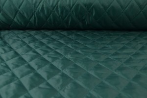 Quilted lining 32 dark green