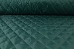 Quilted lining 32 dark green