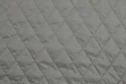 Quilted lining 25 silvergrey
