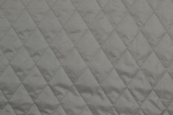 Quilted lining 25 silvergrey
