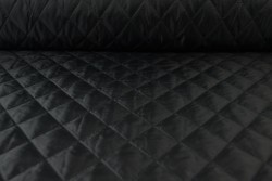 Quilted lining 03 black