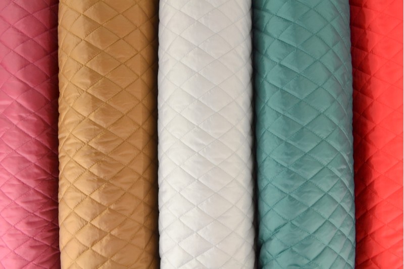 Lining quilted