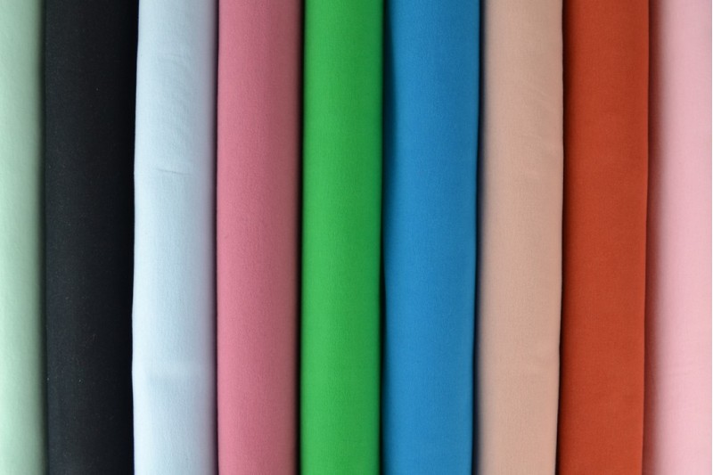 Color card cotton molton