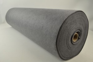 Felt 3mm f17 dark grey melange