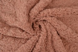 Curly fur 07 - vintage pink
