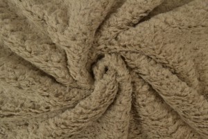 Curly fur 16 - taupe