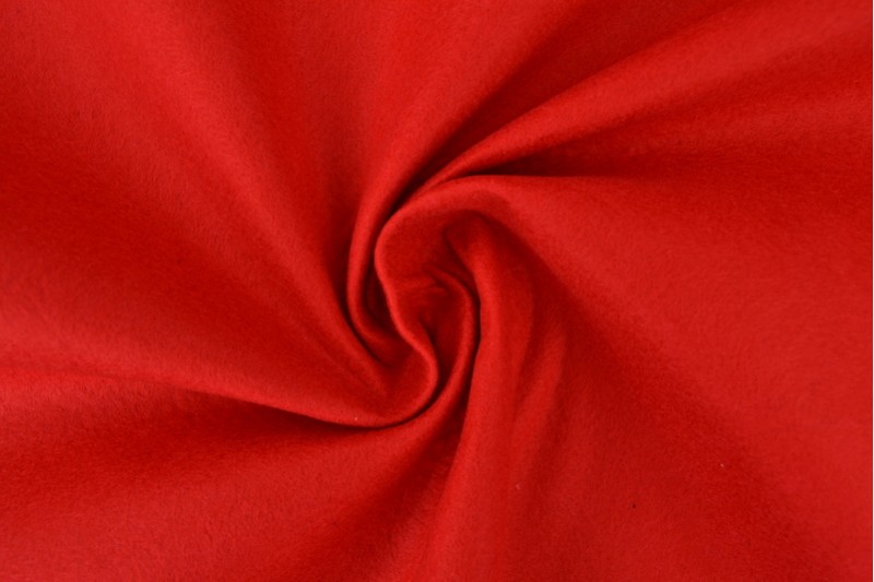 Felt 1mm 01 red