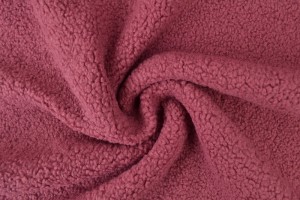 Teddy fur 38 dark old pink