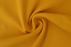 Cuffs rib 47 ochre yellow