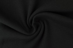Cuffs rib 03 black