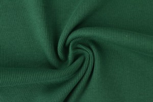 Cuffs rib 32 dark green