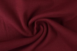 Cuffs rib 77 bordeaux