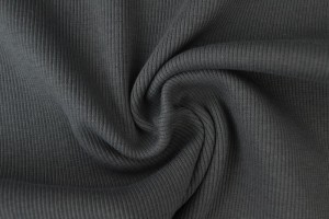 Cuffs rib 17 dark grey