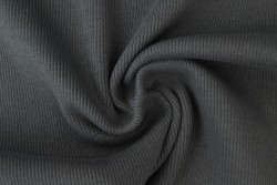 Cuffs rib 17 dark grey