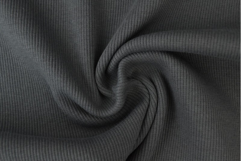 Cuffs rib 17 dark grey