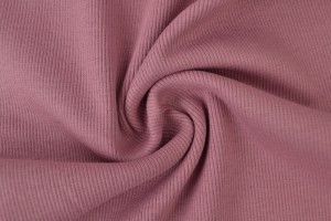 Cuffs rib 38 dark old pink