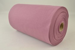 Cuffs rib 38 dark old pink
