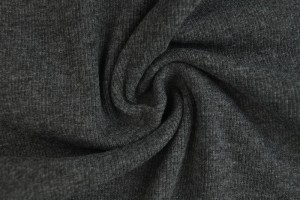 Cuffs rib m17 dark grey melange