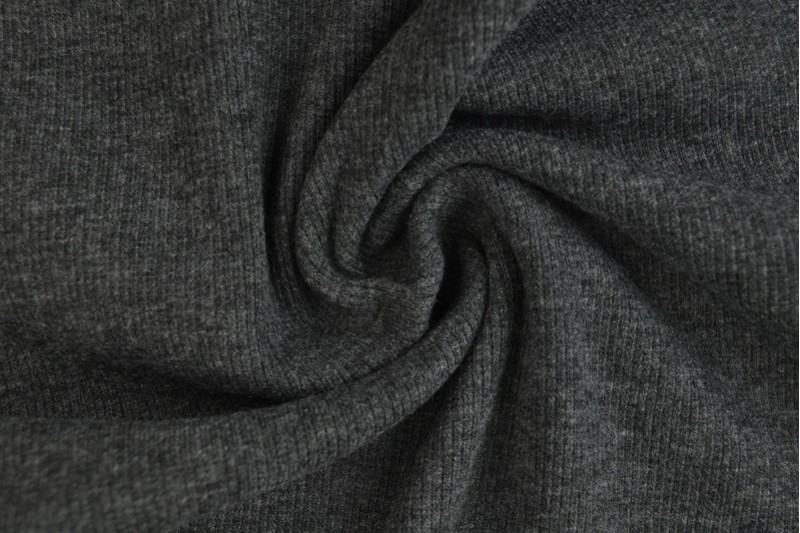 Cuffs rib m17 dark grey melange