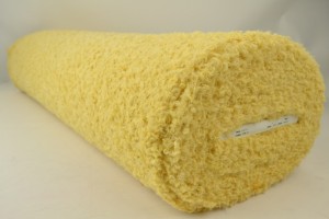 Curly fur 01 - soft yellow