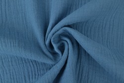 Muslin 138 steel blue