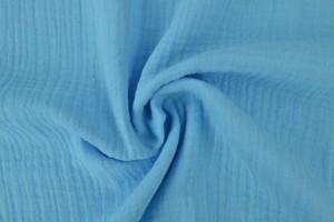 Muslin 06 aqua blue