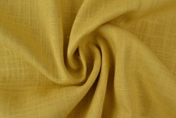 Linen 47 ochre yellow