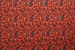 Cotton molton print 01-01