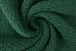Teddy fur 32 dark green