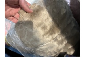 Stock faux fur fabrics 5.000 KG