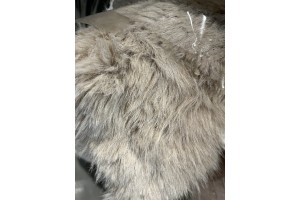 Stock faux fur fabrics 5.000 KG