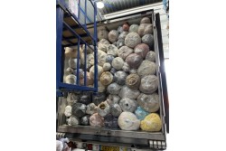 Stock faux fur fabrics 5.000 KG