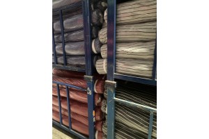 Stock viscose jersey stripes fabrics 45.000 MTR
