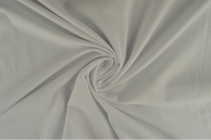 Stock white cotton fabrics...