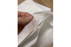 Stock white non-woven fabrics 20.000 MTR