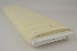 Mesh pearls 01-22 champagne