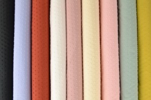 Color card cotton dobby
